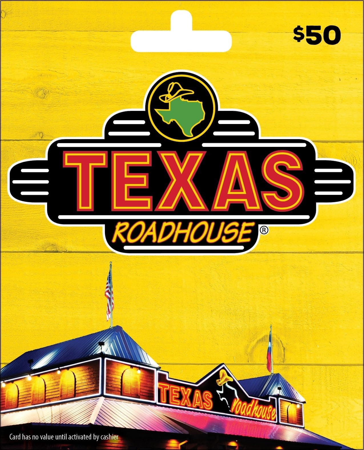 Texas Roadhouse Gift Card $50