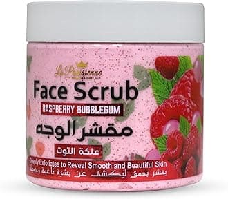 ECOLYTE+ Face Scrub La Parisienne, Deeply Exfoliates, Reveal Smooth & Beautiful Skin, Exfoliating Scrub, Facial Exfoliant, Moisturizing, Glowing Skin - (Raspberry Bubblegum, 500 ml)