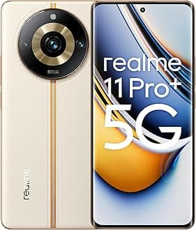 Realme 11 Pro+ Dual-SIM 512GB ROM + 12GB RAM (Only GSM | No CDMA) Factory Unlocked 5G Smartphone (Sunrise Beige) - International Version