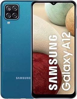 Samsung Galaxy A12 SIM Free Android Smartphone Blue 64GB (UK Version)