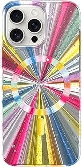 LONLI Hue - for iPhone 16 Pro Max Case - Cosmic Portal Phone Case - [Comatpiable with Magsafe]- Cute, Unique and Aesthetic Shockproof Cover - [360° Shock-Absorbent Bumper]