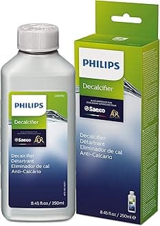 Philips Original Espresso Machine Descaler, Perfect Descalcification for a Prolong Machine Lifetime, 1 Descaling Cycle, Bottle of 250 ml, (CA6700/47)