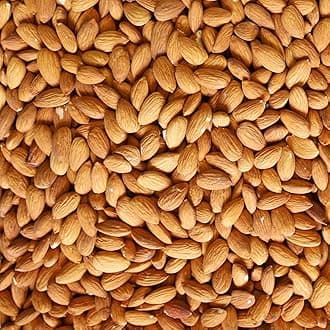 Almonds 1kg - 100% Raw Whole Almond Bag - USA American Californian - Extra Large Premium Quality Unpasteurised Nut - Source of Protein & Fibre Ideal for Keto & Paleo – Non GMO & Vegan PURIMA