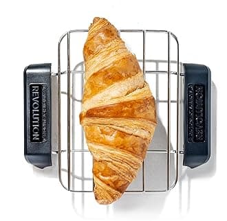 Toaster Warming Rack for Revolution Toasters, Easily Warm Up Pizza, Cookies, Croissants, Buns, Muffins, Pastries & More