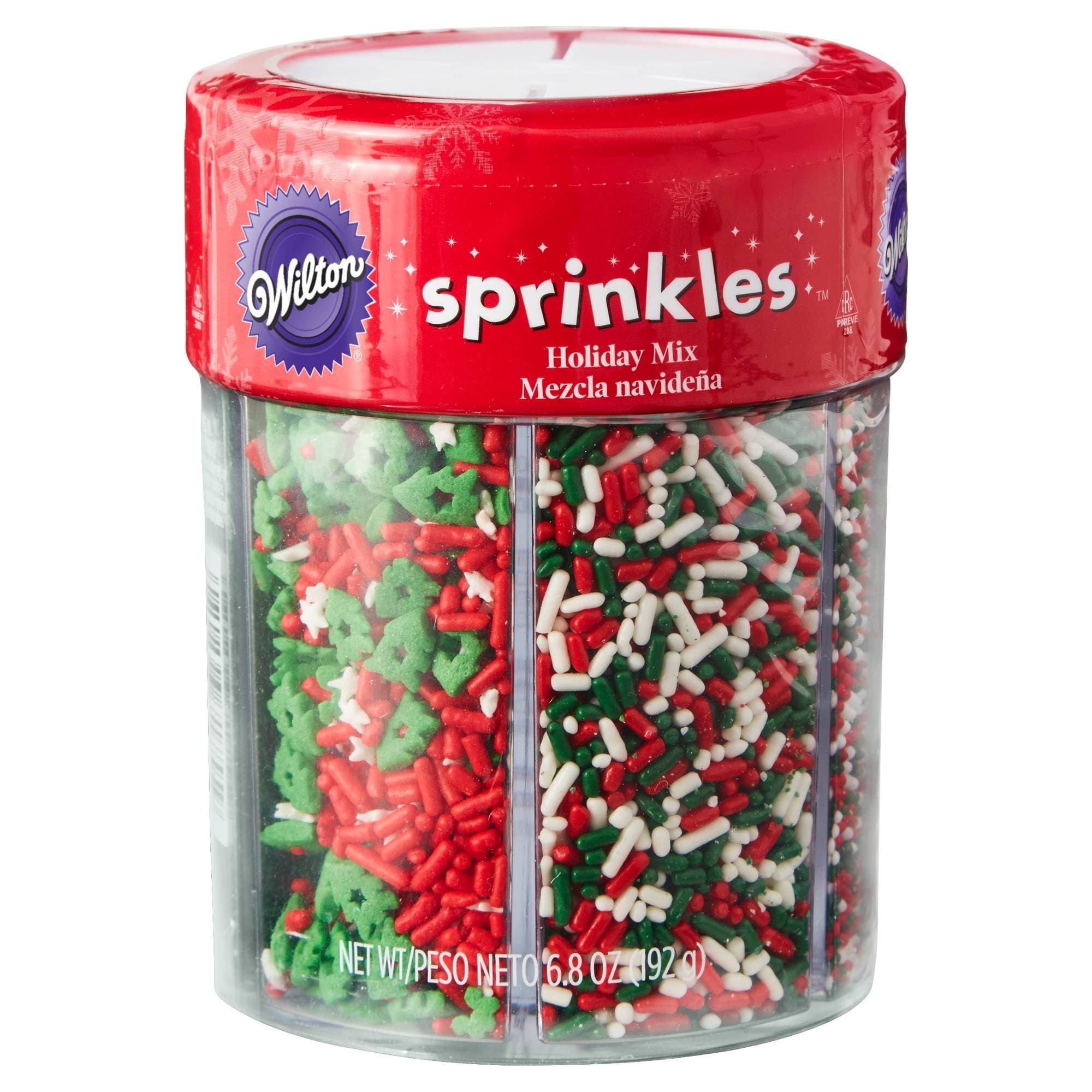 Holiday Mix 6 cell Sprinkles