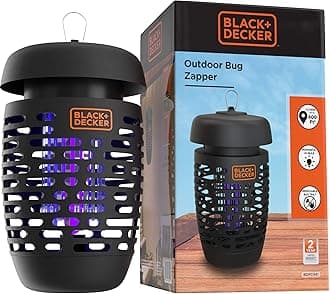 Black & Decker Bug Zapper Indoor: Powerful Outdoor Mosquito Killer and Fly Zapper