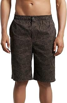 Jockey US88 Men's Super Combed Mercerized Cotton Woven Fabric Regular Fit Printed Bermuda with Side Pockets (Colors & Prints May Vary)