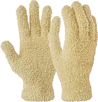 EvridwearEvridwear Microfiber Gloves for Plant Dusting,Resuable Leaf Cleaning Glove for Houseplants,Blinds,Furniture and Small Objects
