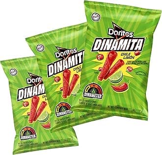 Dorito Dinamita Chile Limon, 3.5 oz (Pack of 3)