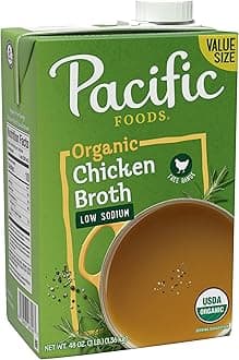 Broth Chicken Low Sodium Organic, 48 Ounce