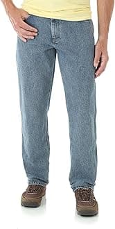 Wrangler Men's Rugged Wear Stretch Jean Stonewashed Big