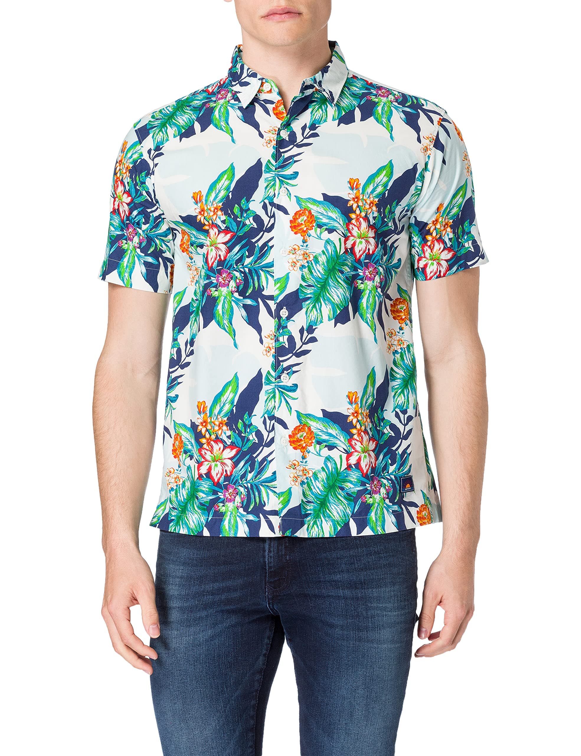 SUPERDRY Men's M4010353a Button Down Shirt