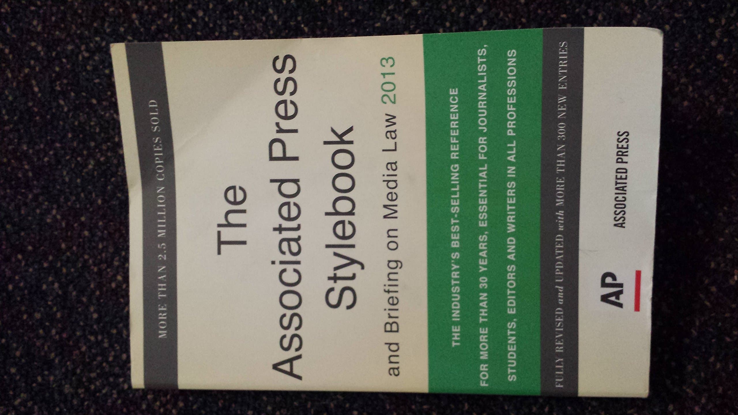 The Associated Press Stylebook 2013