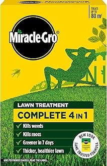 EverGreen Complete 4-in-1, Lawn Food, Weed & Moss Control, 80 m2, Yellow