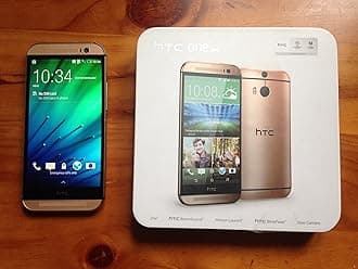 One M8 Unlocked Cellphone International 16Gb N Gold 16 GB