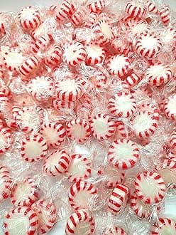 - Starlight Peppermint Mima's Summer Mega Sale Candy Bulk - 1 Pound Refreshing Peppermints in Bulk Individually Wrapped - Mints Individually Wrapped Hard Candy Bag