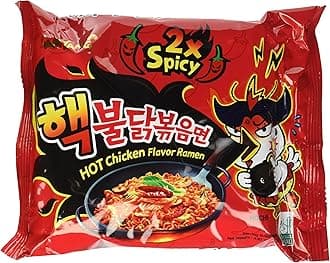 Hek Buldak Extra Spicy Roasted Chicken Ramen Nuclear Edition 10 Pack