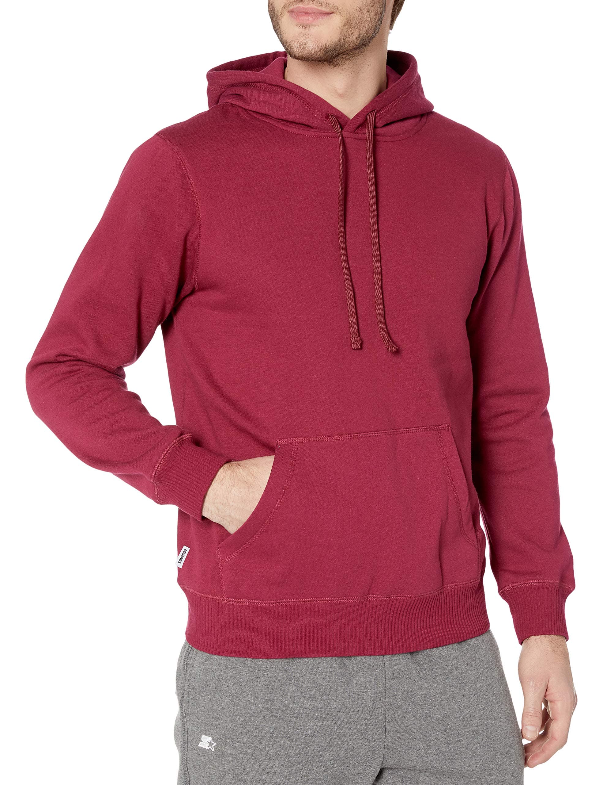 Starter Men's Solid Pullover Hoodie