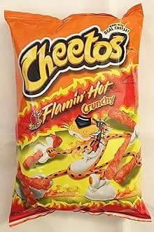 8.5oz Cheetos Flamin Hot Crunchy, Pack of 4