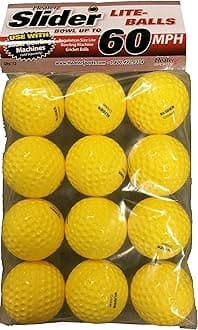 Slider & Paceman Bowling Machine Balls