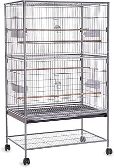 Egardenkart 132cm Wrought Iron Standing Large Flight King Bird Cage