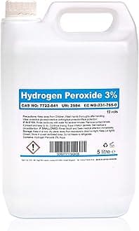 – Hydrogen Peroxide 3% 10 Vols. 5L 5 Litre Bottle for Cleaning Disinfecting Bleaching