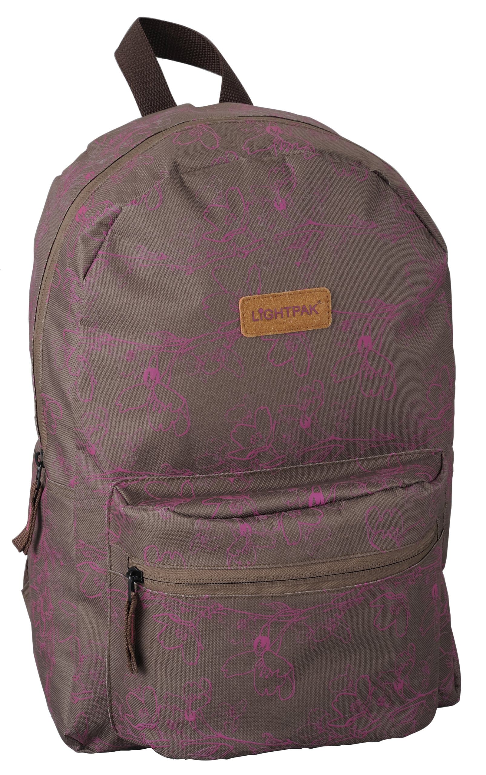 Lightpak 46123 – Lotus Backpack, Pink/Brown