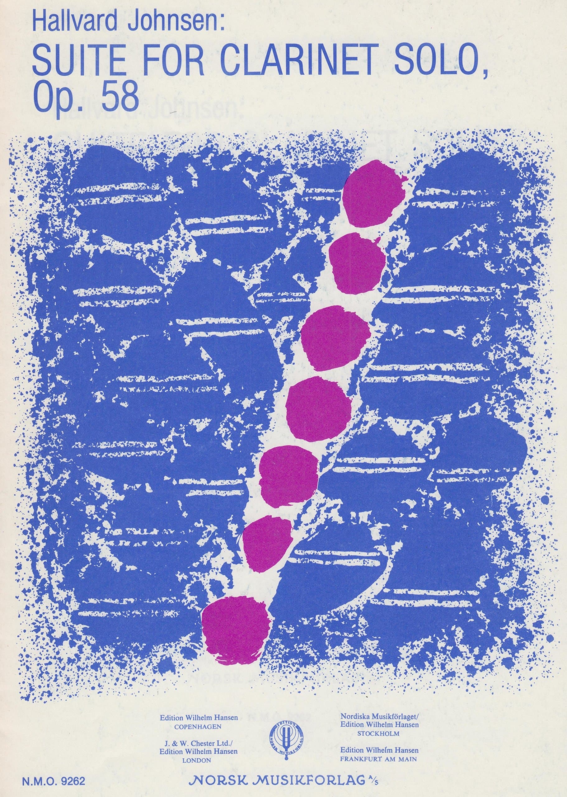 Suite for Clarinet Solo by Hallvard Johnsen