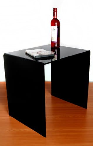 Black Acrylic Side/End Table