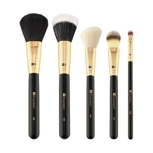 BH Cosmetic Face Essential 5 Piece Brush Set