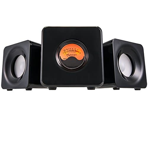 Meters M-CUBED-BLK Desktop BT Speakers Gloss Black