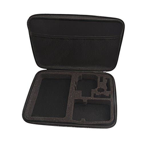 RCYAGO Portable Camera Case Resistant Protective EVA Bag Storage Box for GoPro Hero 3+/3 hero 4 Accessories (large)
