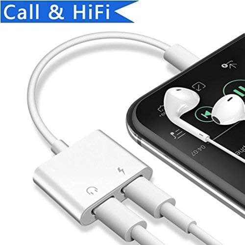 Leantuq Compatible Headphone Jack Adapter Replacement Phone 7/7Plus/8/8Plus/X