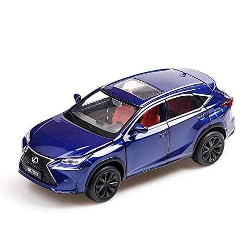 JPVGIA Model Car Lexus Nx200t Model 1:32 Simulation Simulation Die-casting Alloy Model Children's Gifts (Color : Metallic blue)