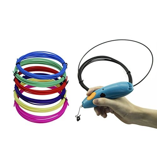 3D Pen Filament for 3d doodler start 3D pen, replacement filament refill (6 Color Pack-G)