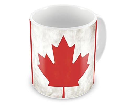 iShoppe Maple Leaf Canada Coffee Mug, 12 Oz, Perfect for Coffee and Tea Lovers 562