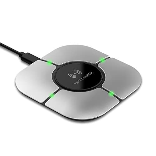 DIY Fast Standard Wireless Charger for iPhone X/8/8 Plus 10W QI Wireless Charging Pad Quick Charger for Samsung Galaxy S9/S9+/S8/S8+/S7