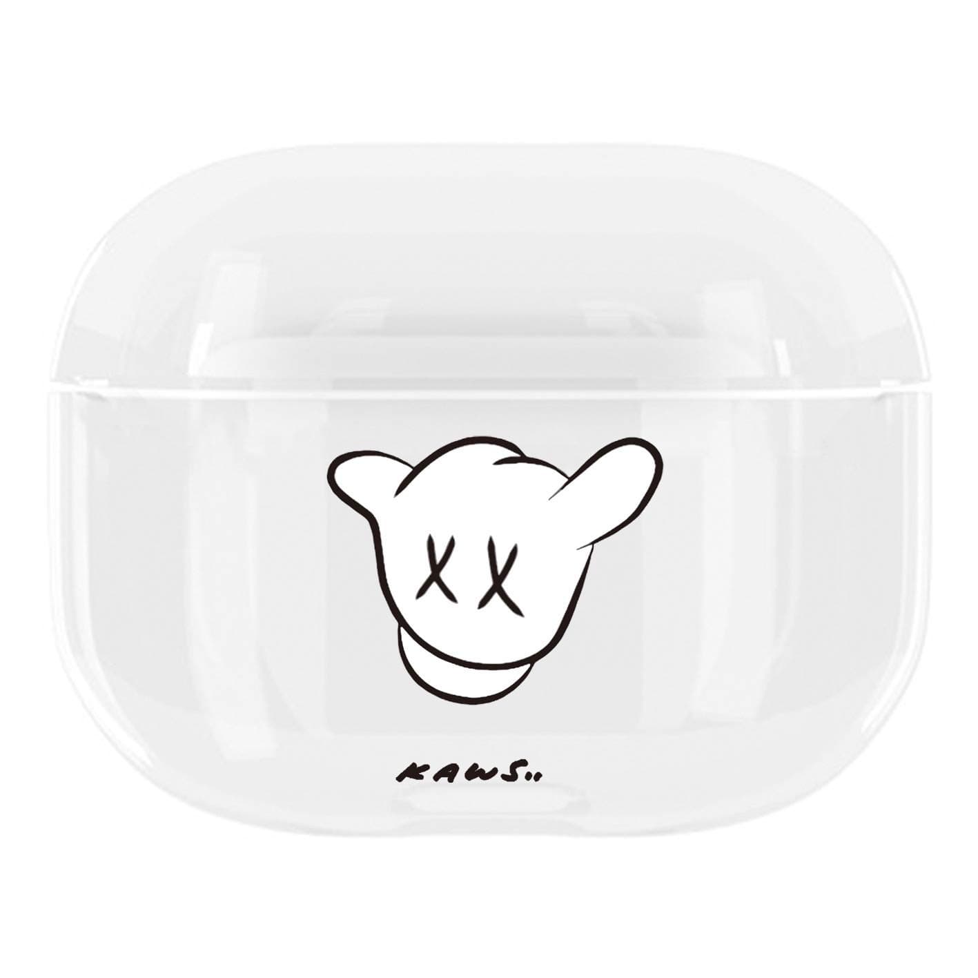 Apple Airpods Pro 2020 Case Hard Plastic Full Protector Both Sides Printed High Fashion Brands For Teens Boys Girls Fashion Clear Case Shockproof Designer Compatible with Wireless Charging Sleeve