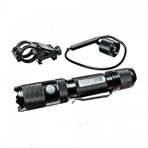 PowerTac E5 980 Lumen LED Flashlight Weapon Kit includes LegionArms off-set Quick release mount and Remote pressure switch