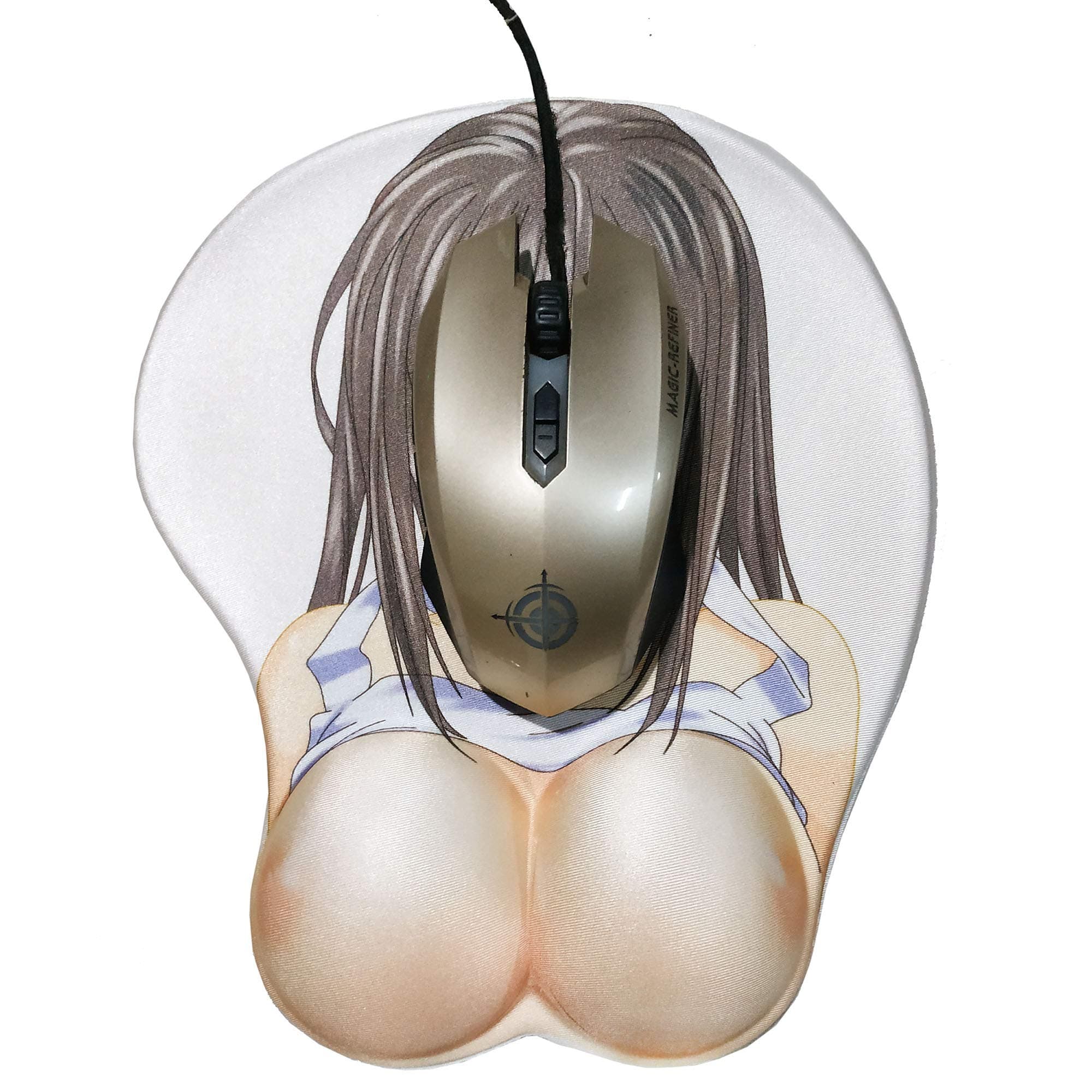 Cartoon Mouse Pad Soft 3D Silicone Wrist Rest Support Mouse Pads Mat Gaming Mousepad