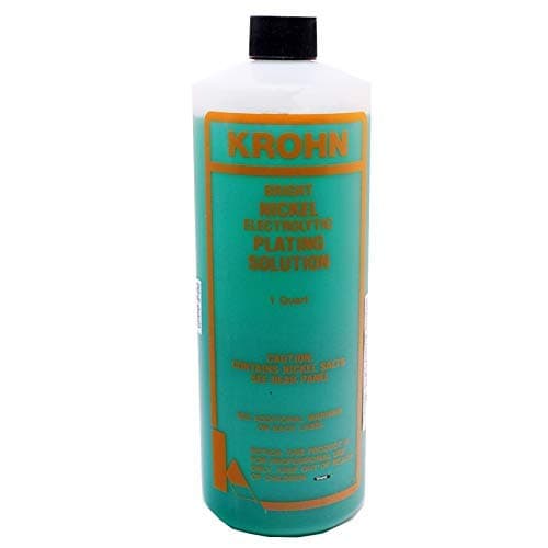 Bright Nickel Plating Solution Electroplating 1 Quart Made in USA