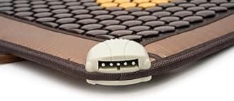 CAREFIT TourmaVital Infrared Mini Heating Mat | Professional Pain Relief Massage & Relaxation Therapy | Stone Heat Pad