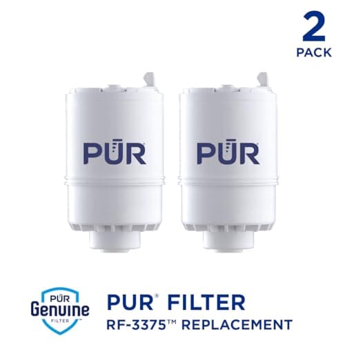PUR Faucet Mount Water Filter Replacement 2 Pack, RF3375-2