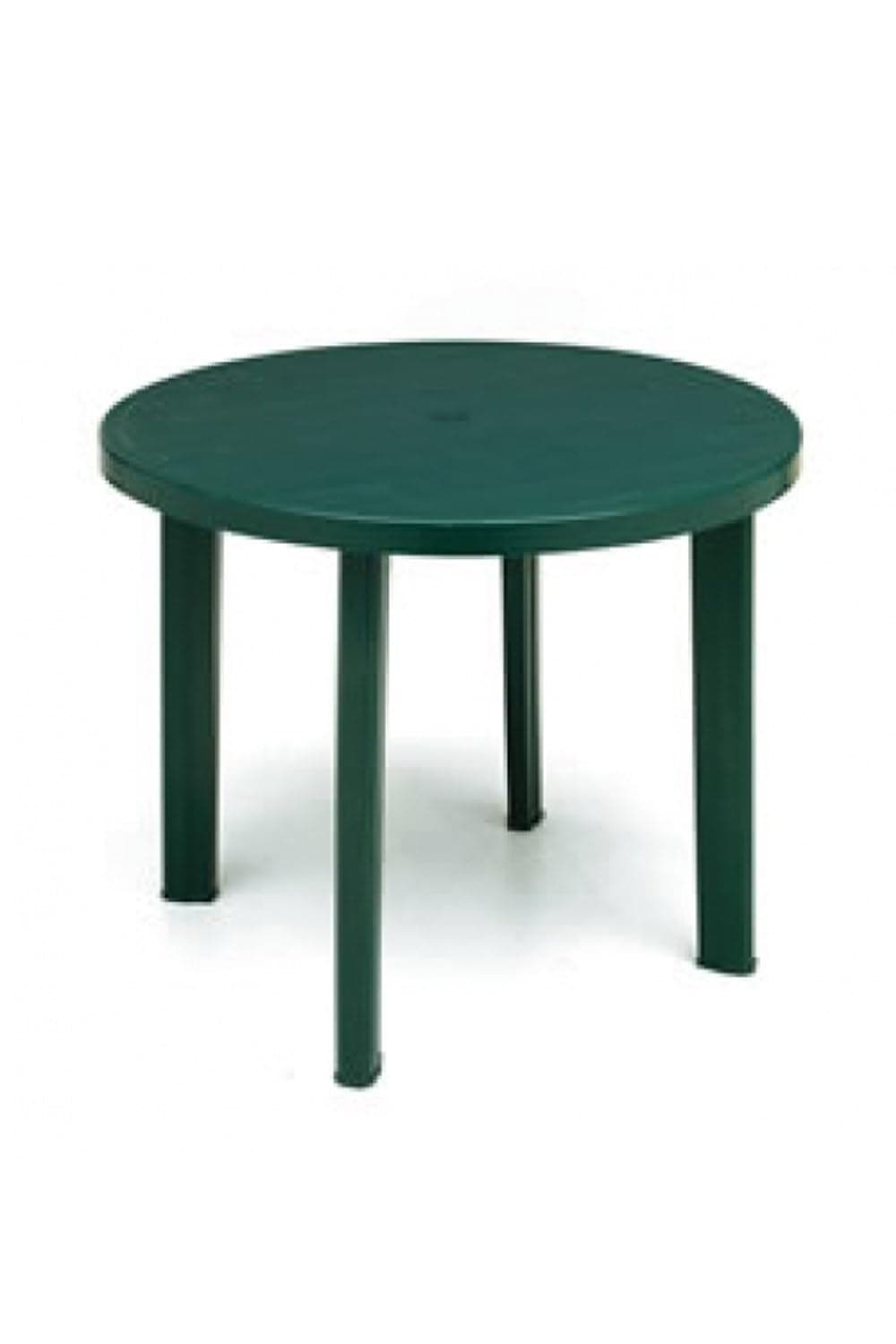 Bica Round Table, Resin, Green, 90 cm
