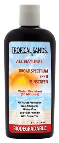 Mexitan All Natural SPF 8 Biodegradable Sunscreen, 8oz