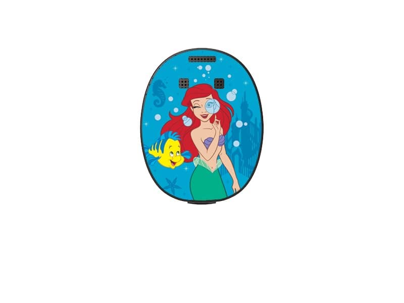 SmartEAR Skin for MED-EL Rondo 3 Audio Processor – Lamination Coating for Enhanced Protection – Resistance to Damage – Licensed Disney Designs – Disney The Little Mermaid - Ariel