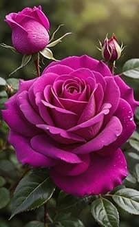 Gebdinsh Garden® Imported Rose Purple Color Flower Seeds For Gardening | Pack Of 50 to 60 Seeds