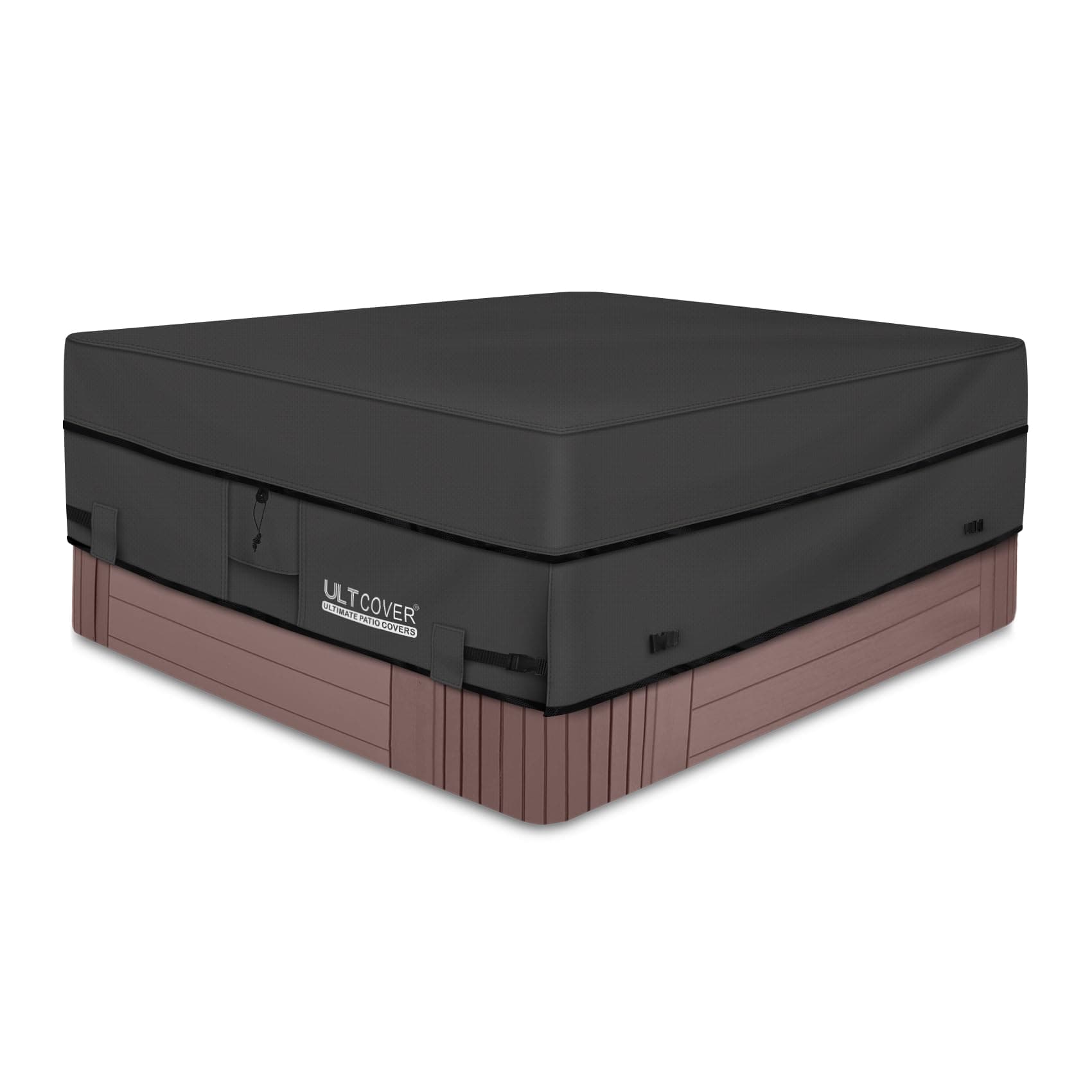 ULTCOVER Waterproof 600D Polyester Square Spa Cover