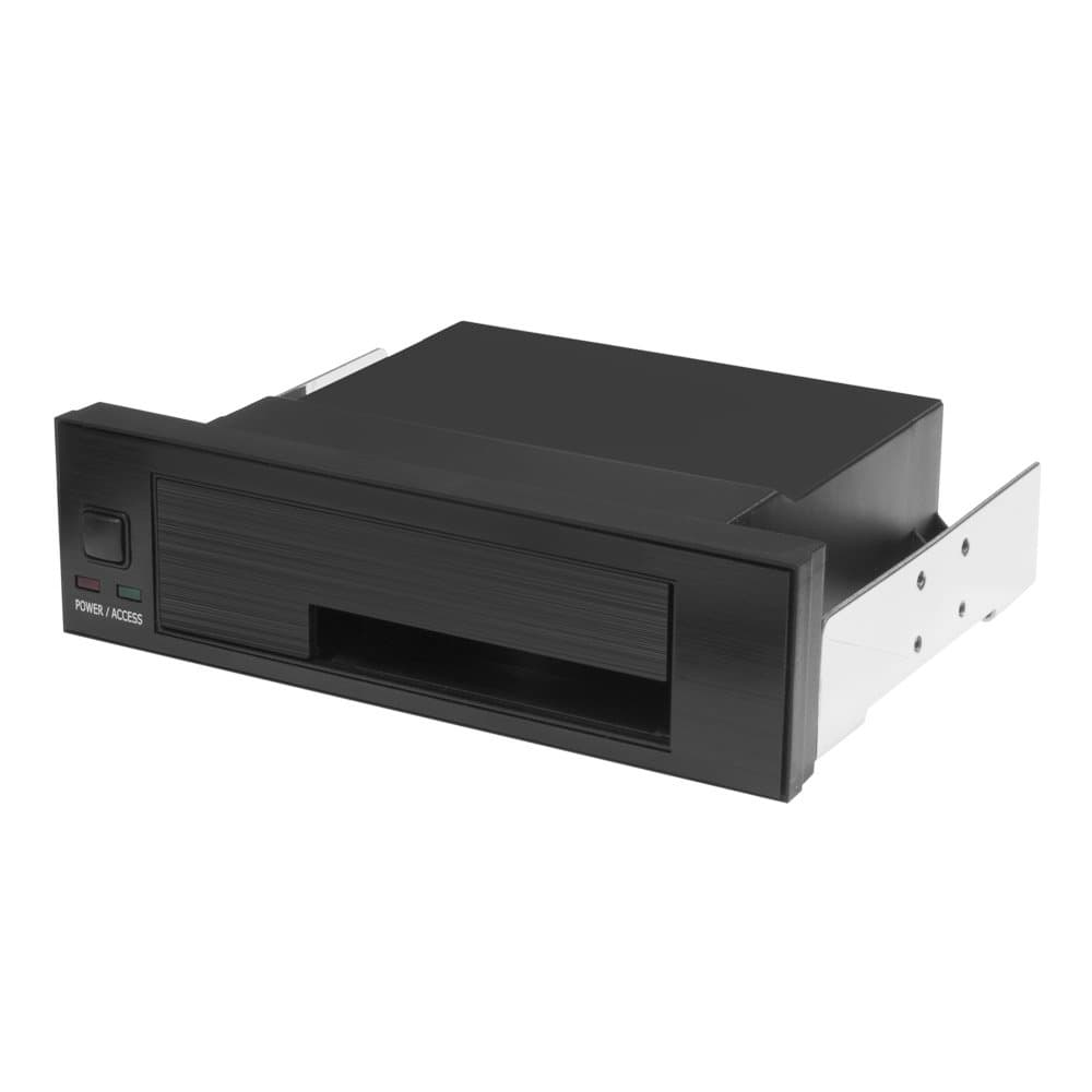 Single Bay Mobile Rack for 2.5-3.5 Inches SSD and HDD (KF-255-BK)