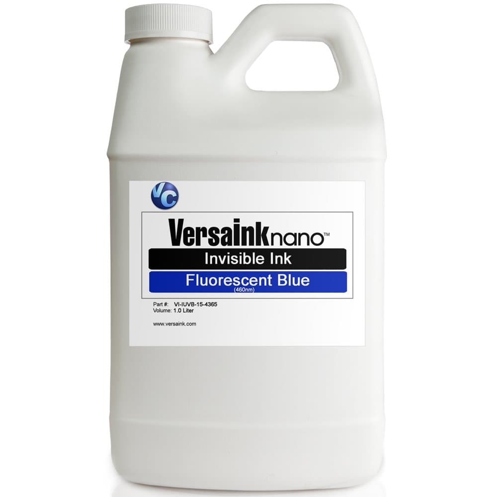 VersaInk Invisible Blue Fluorescent Ink 1L